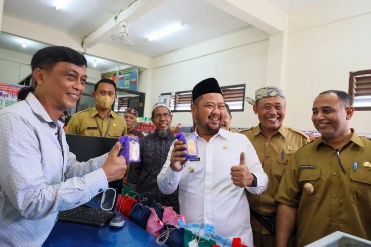 Peluncuran Lumbung Pangan Desa Gapurosukolilo, Kabupaten Gresik, Selasa, 14 Februari 2023 (dok. Diskominfo Gresik)