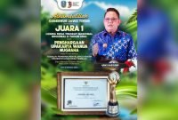 Penghargaan Upakarya Wanua Nugraha dari Kemendagri RI (dok. Pemprov Jatim)