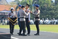 Apel Operasi Zebra Semeru 2024 di Lapangan Mapolda Jatim, Senin (14/10/2024) (Foto: Hum Polda Jatim)