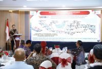 Workshop Penguatan Pengelolaan BUMD dan BLUD Layanan Kesehatan di Kantor BPKP Jatim, Sidoarjo, Senin (28/10/2024).