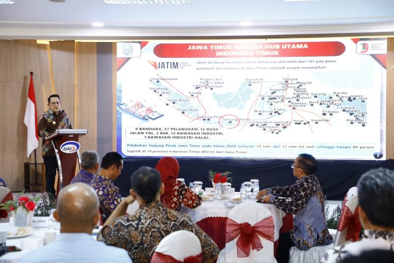 Workshop Penguatan Pengelolaan BUMD dan BLUD Layanan Kesehatan di Kantor BPKP Jatim, Sidoarjo, Senin (28/10/2024).