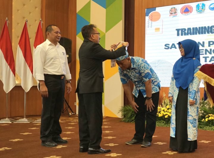 Kegiatan ToT SPAB bagi para guru se-Jawa Timur berlangsung pada 28-31 Oktober 2024 di Kampus BPSDM Jatim, Jalan Balongsari Tama, Surabaya. (BPBD Jatim)