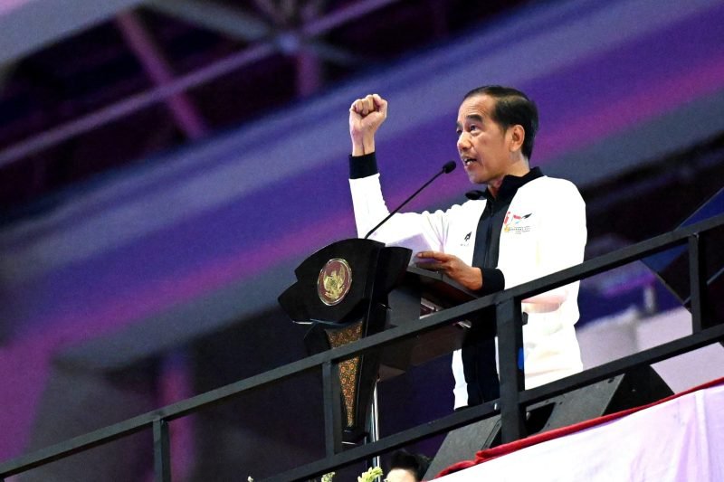 Presiden Joko Widodo resmi membuka Pekan Paralimpiade Nasional (PEPARNAS) XVII Tahun 2024 (BPMI Setpres)