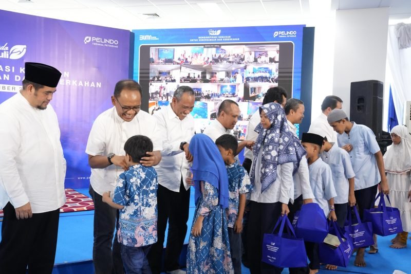 Program Tanggung Jawab Sosial dan Lingkungan (TJSL) bertajuk “Pelindo Peduli” (dok. SPTP Group)