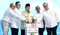 Acara peluncuran Biodiesel B50 di Rest Area KM 57, Kabupaten Karawang, Provinsi Jawa Barat, Kamis (9/7/2026). (BPMI Setpres)