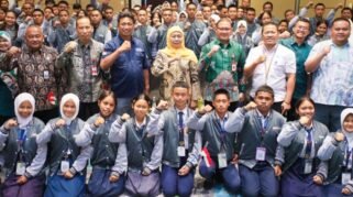 Kegiatan pembekalan murid Program ADEM Repatriasi Wilayah Provinsi Jawa Timur 2026 di Sidoarjo, Kamis (2/7/2026). (Foto: Adpim Jatim)