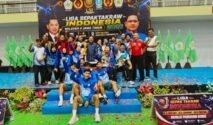 Liga Sepak Takraw Indonesia (LSI) Wilayah 2 berlangsung di GOR Pancasila Surabaya pada 1-4 Juli 2026. (Foto: Ist/Angga P)