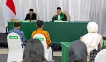 Proses sidang perwalian anak di Convention Hall Arief Rahman Hakim, Kamis (16/7/2026). (Foto: Pemkot Surabaya)